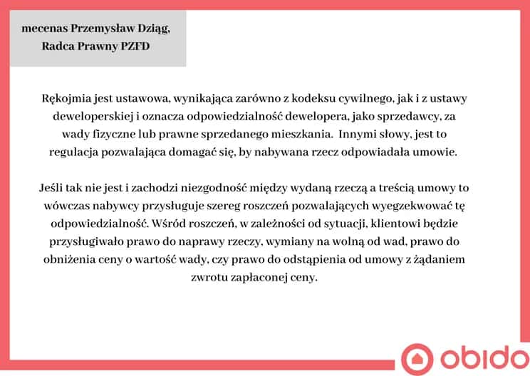 Rękojmia dewelopera: 5 lat ochrony. Co obejmuje i jak zgłosić wady?