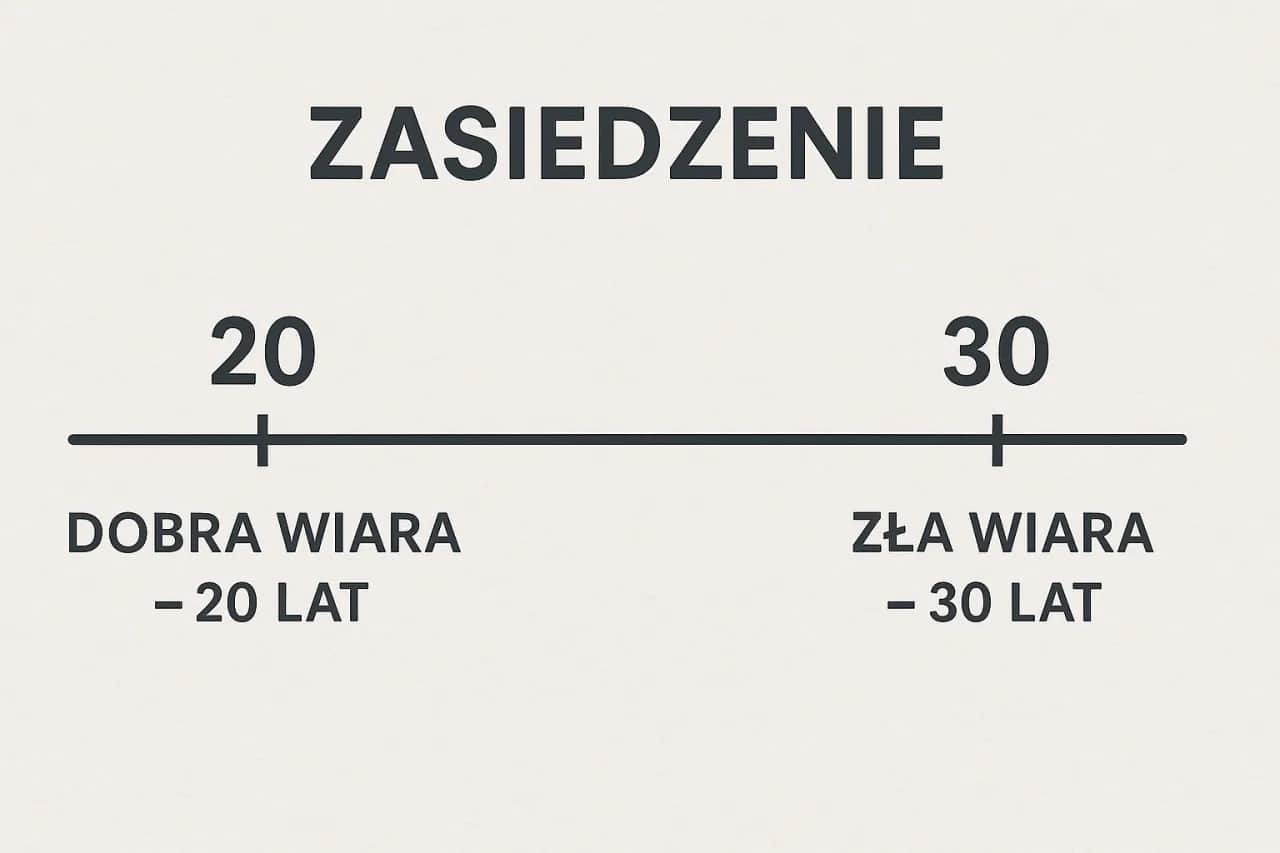 Zasiedzenie nieruchomości: 20 czy 30 lat? Kluczowe terminy i warunki